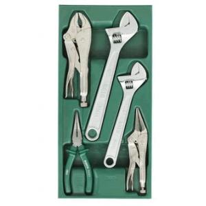 SATA 工具托組套-5件活動扳手及鉗子 09909