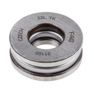 FAG滾珠軸承 51100, 14000N 靜態(tài)負荷, 10mm 內(nèi)徑, 24mm 外徑