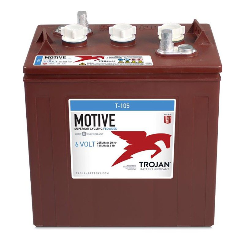 Deppre Trojan  T-105深循環(huán)滿液式 6V225AH