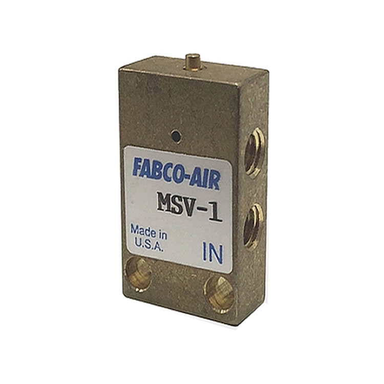 FABCO-AIR MSV-1 限位閥的技術(shù)手冊(cè)