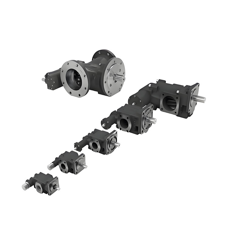 Rickmeier齒輪泵R65/500 FL-Z-W-SAE4-R-P選型手冊