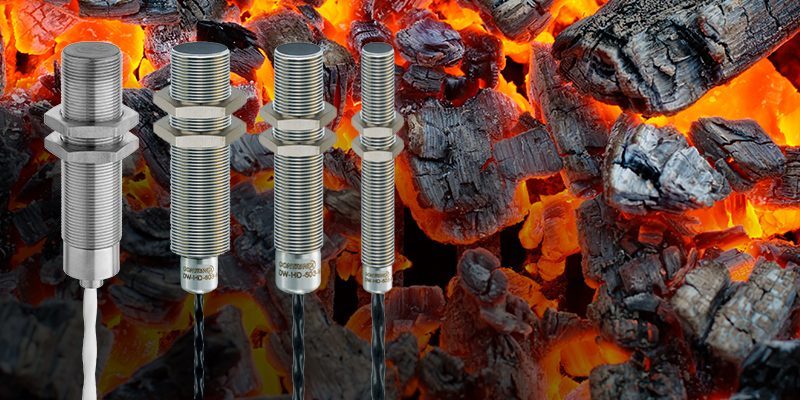 Contrinex 高溫電感式傳感器 耐溫高達+230°C